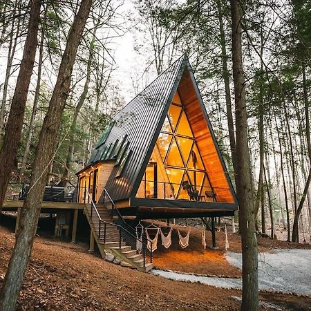 Dunlap Hollow A-Frame Rockbridge Exterior foto